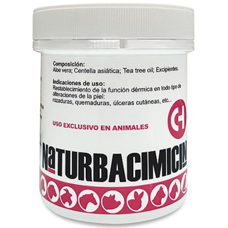 Naturbacimicin Pomada Regeneradora para la Piel Animal