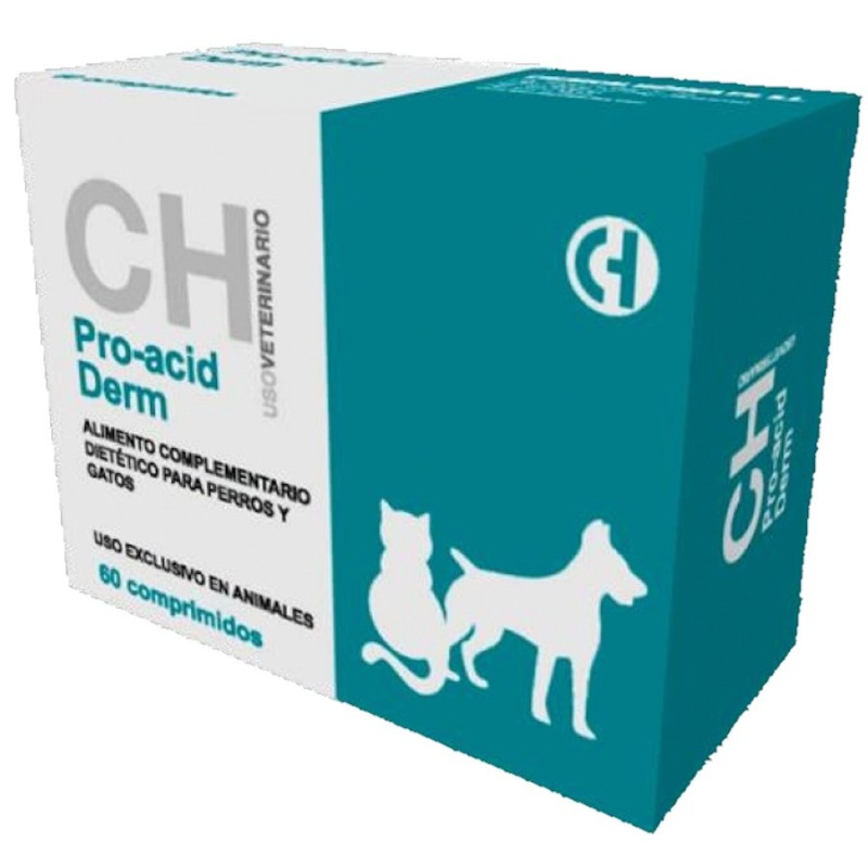 Pro Acid Derm Cuidado de Piel y Pelo para Perros y Gatos
