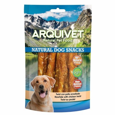 Snack Natural Twist Pollo Enrollado Arquivet