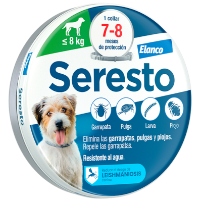 Collar Seresto para Perros Pequeños Bayer - MundoHuella.com