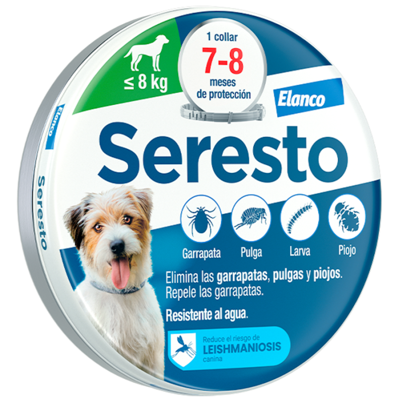 Collar Seresto para Perros Pequeños Bayer - MundoHuella.com