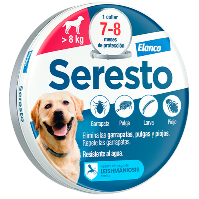 Seresto Collar Antiparasitario para Perros Grandes
