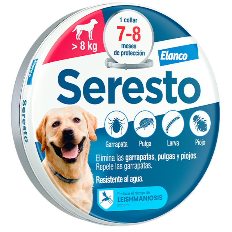 Seresto Collar Antiparasitario para Perros Grandes