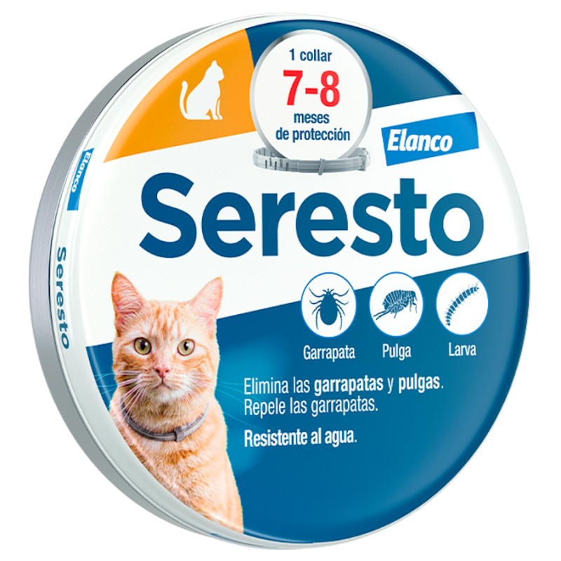 Seresto Collar Antiparasitario para Gatos - MundoHuella.com