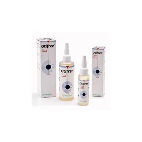 Limpiador auricular Otifree con caléndula para perros y gatos, 160ml