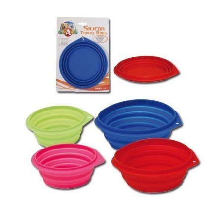 Plato de viaje de silicona